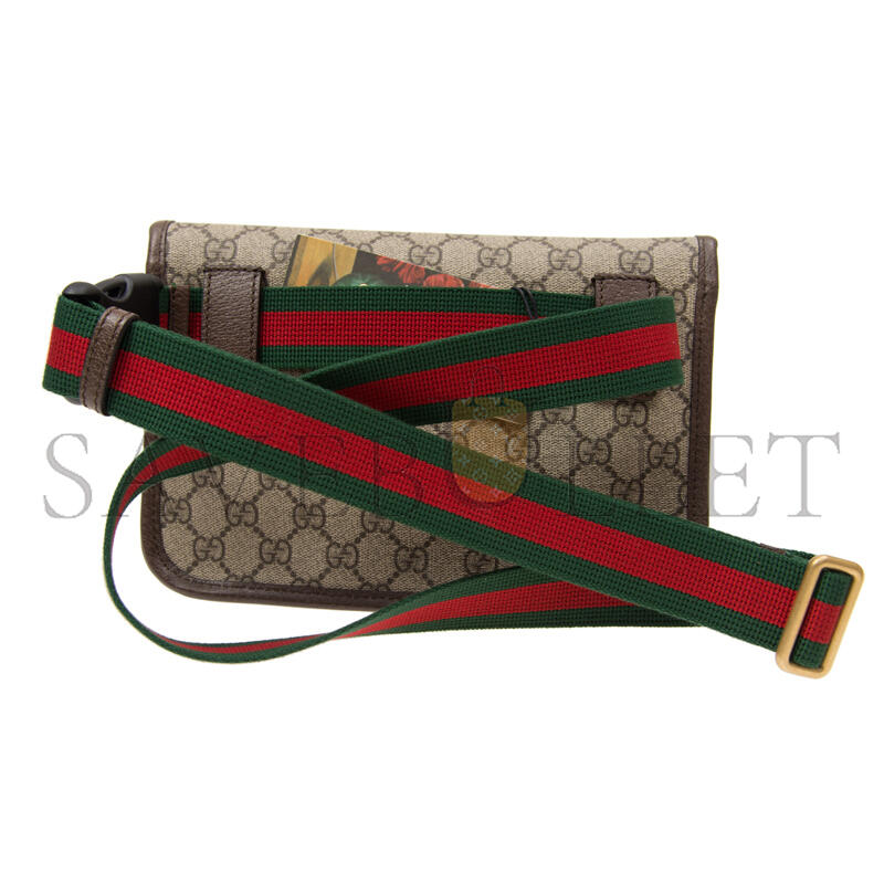GUCCI GG SUPREME BELT BAG 493930 (24*17*3.5cm)